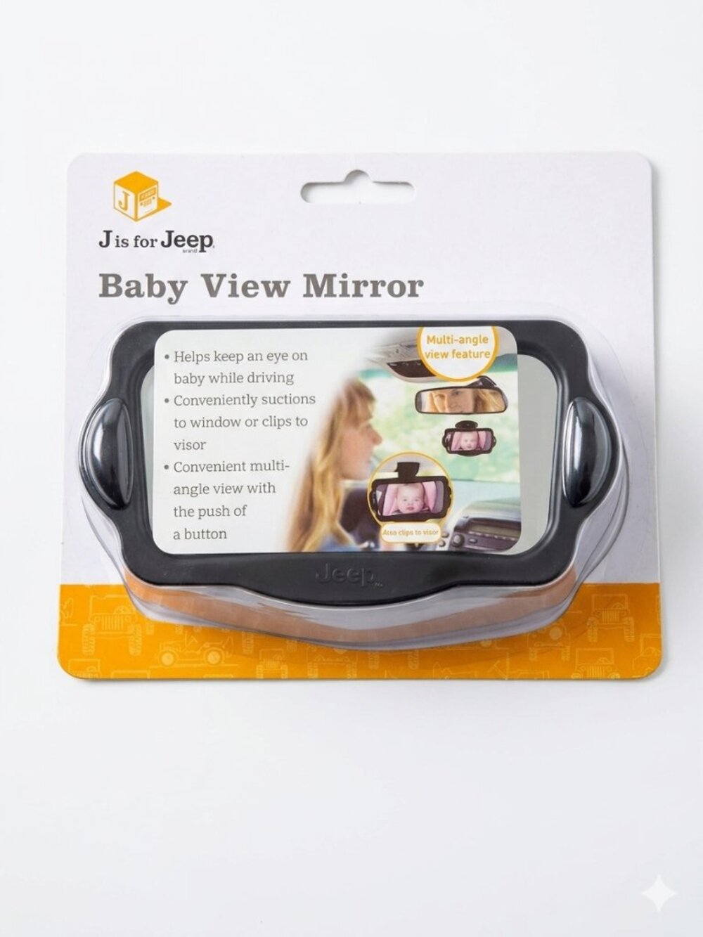 J is for Jeep Baby View Mirror Multi-Angle